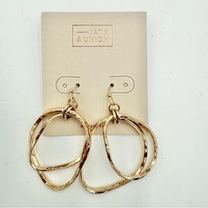 14th & Union Twisted Gold Earrings